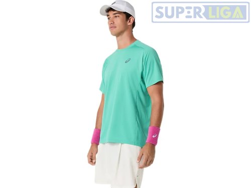 Мужская футболка ASICS GAME SS TOP салатовый (2041A379-300) AW2026