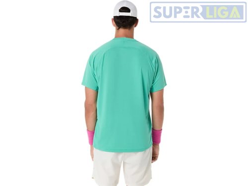 Мужская футболка ASICS GAME SS TOP салатовый (2041A379-300) AW2026