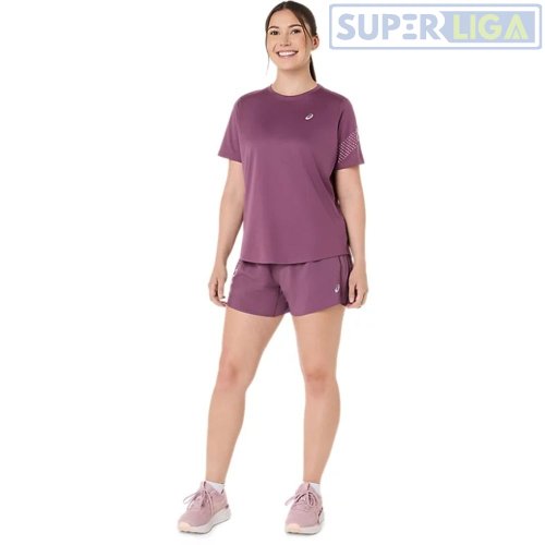 Жіноча футболка ASICS ICON SS TOP бордовий (2012D363-500) AW2026