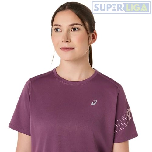 Жіноча футболка ASICS ICON SS TOP бордовий (2012D363-500) AW2026