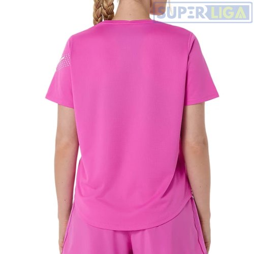 Женская футболка ASICS ICON SS TOP розовый (2012D363-700) AW2026