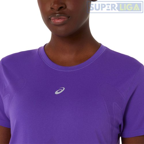 Жіноча футболка ASICS ROAD SEAMLESS SS TOP блакитний (2012D292-500) AW2026