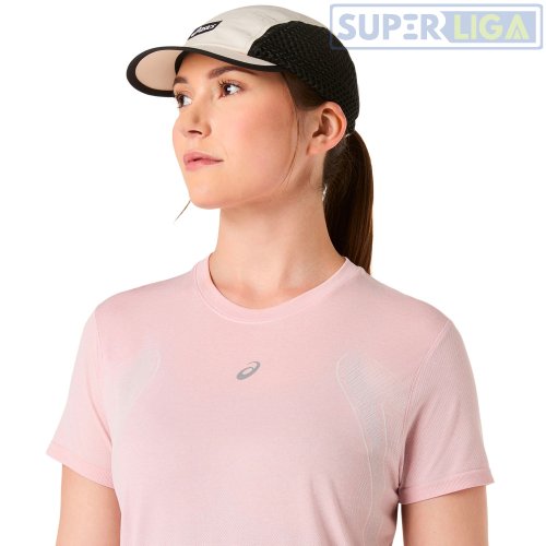 Женская футболка ASICS ROAD SEAMLESS SS TOP розовый (2012D292-700) AW2026
