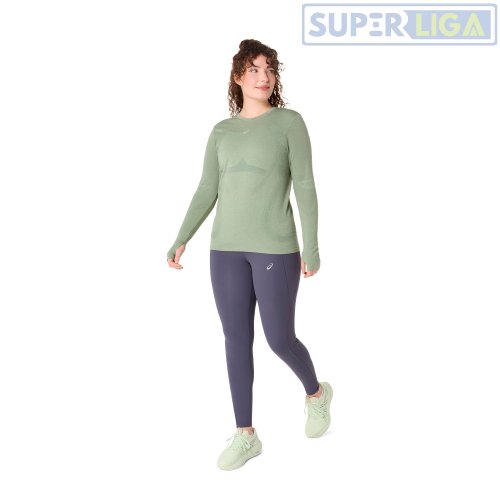 Лонгслів ASICS ROAD SEAMLESS LS TOP зелений (2012D290-400) AW2026