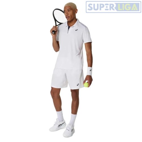Шорты для бега Asics MEN COURT 9IN SHORT белый (2041A343-100) AW2026