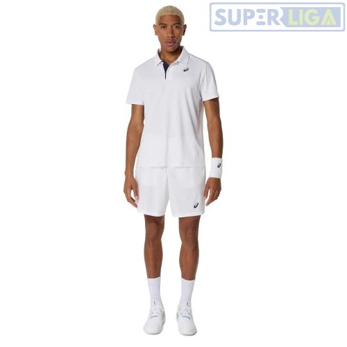 Шорты для бега Asics MEN COURT 9IN SHORT белый (2041A343-100) AW2026