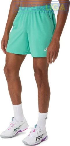Шорты для бега Asics MEN COURT 7IN SHORT салатовый (2041A344-300) AW2026