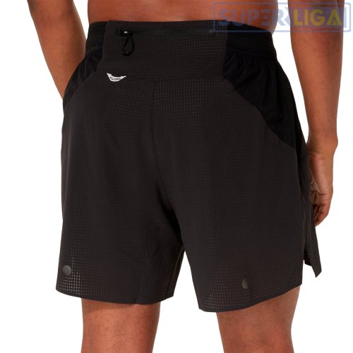 Мужские спортивные шорты для бега Asics FUJITRAIL ELITE SHORT черный (2011D268-001) AW2026