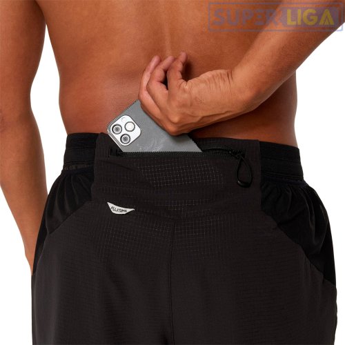 Мужские спортивные шорты для бега Asics FUJITRAIL ELITE SHORT черный (2011D268-001) AW2026
