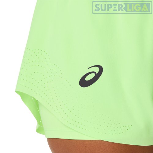 Шорты Asics MATCH LASER CUT SHORT салатовый (2042A430-300) AW2026