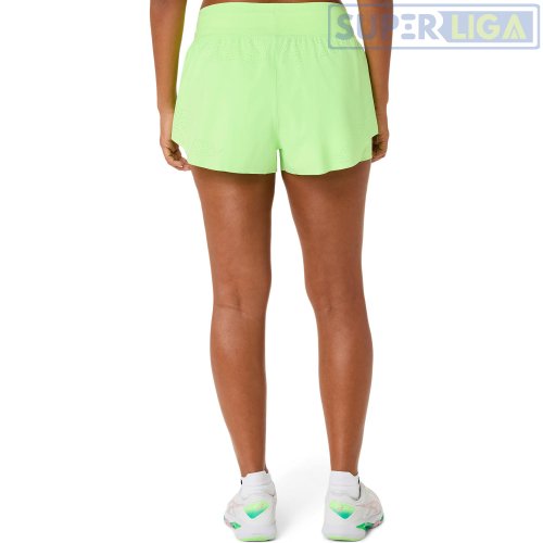 Шорты Asics MATCH LASER CUT SHORT салатовый (2042A430-300) AW2026