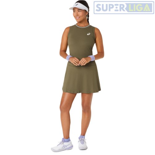 Платье ASICS GAME DRESS зеленый (2042A444-300) AW2026
