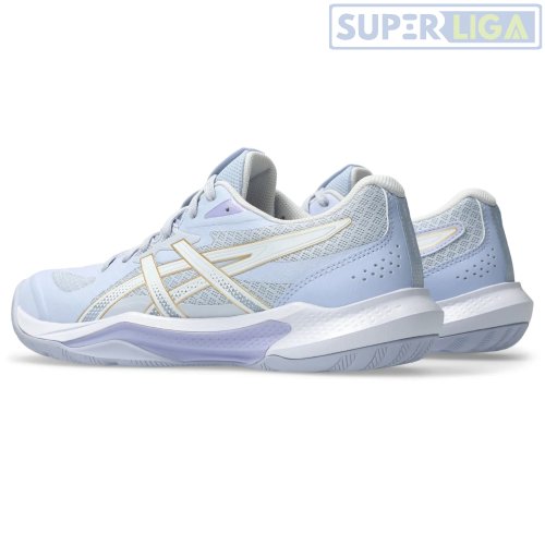 Женские волейбольные кроссовки Asics Gel-Tactic 13 голубой (1072A118-400) AW2026