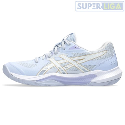 Женские волейбольные кроссовки Asics Gel-Tactic 13 голубой (1072A118-400) AW2026