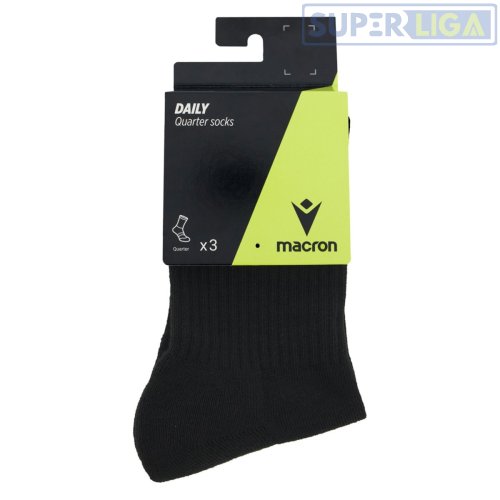 Спортивные носки MACRON DAILY SOCKS черный (800005320900)