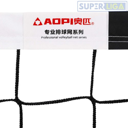 Сетка для классического волейбола AOPI AP-357 11,0x1,0мчерный 