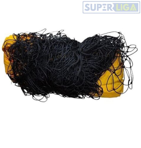 Сетка волейбольная Romi Sport "Тренировочная" капроновая, ячейка 10*10 см желтый (Польша) SIA-S-REK9-002-ZOLTY