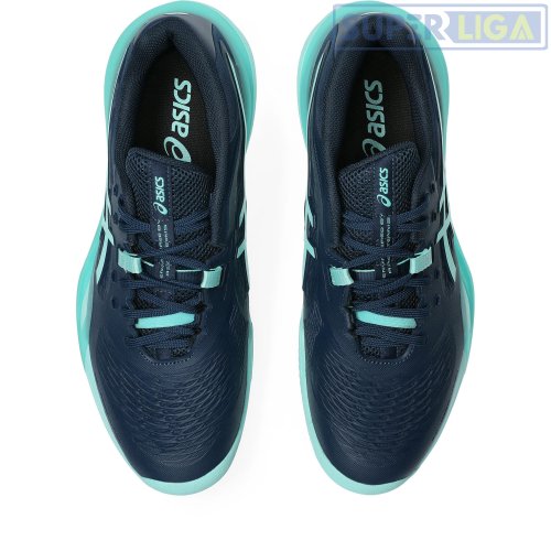 Кроссовки для тенниса Asics GEL-RESOLUTION X CLAY синий (1041A485-404) SS2026