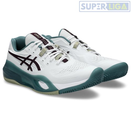 Кросівки для тенісу Asics GEL-RESOLUTION X CLAY білий (1041A485-104) SS2026