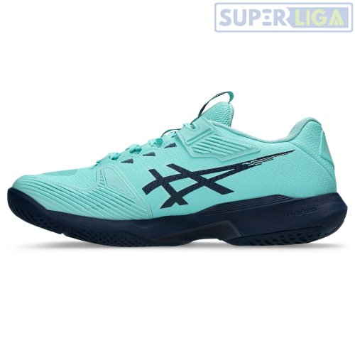 Мужские кроссовки для тенниса Asics SOLUTION SPEED FF 4 зеленый (1041A532-401) SS2026