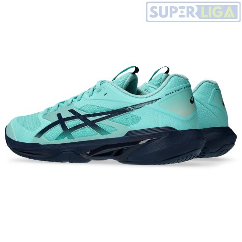 Мужские кроссовки для тенниса Asics SOLUTION SPEED FF 4 зеленый (1041A532-401) SS2026