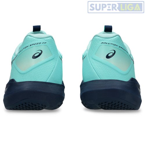 Мужские кроссовки для тенниса Asics SOLUTION SPEED FF 4 зеленый (1041A532-401) SS2026