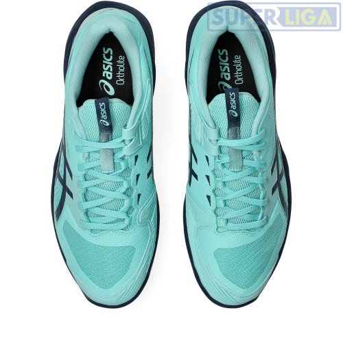 Мужские кроссовки для тенниса Asics SOLUTION SPEED FF 4 зеленый (1041A532-401) SS2026